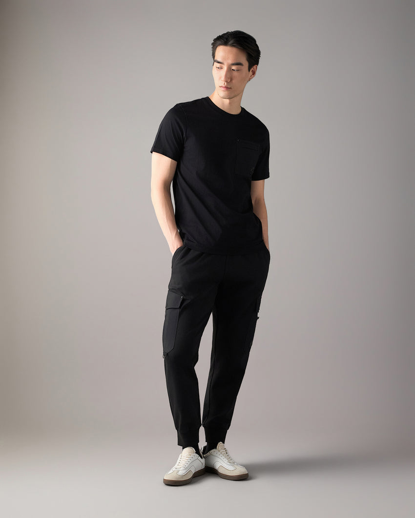 DALON T-SHIRT-BLACK