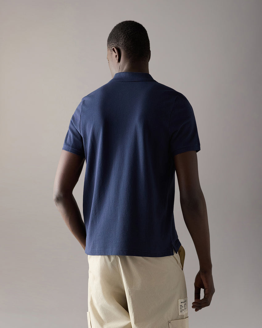 GOLD SERIES EVERETT POLO-NAVY