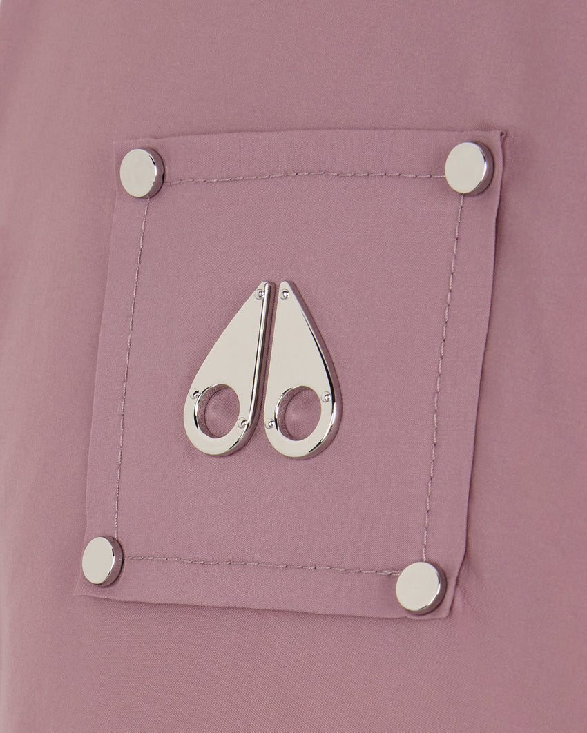 AKAI CROPPED PUFFER-ESPRESSO