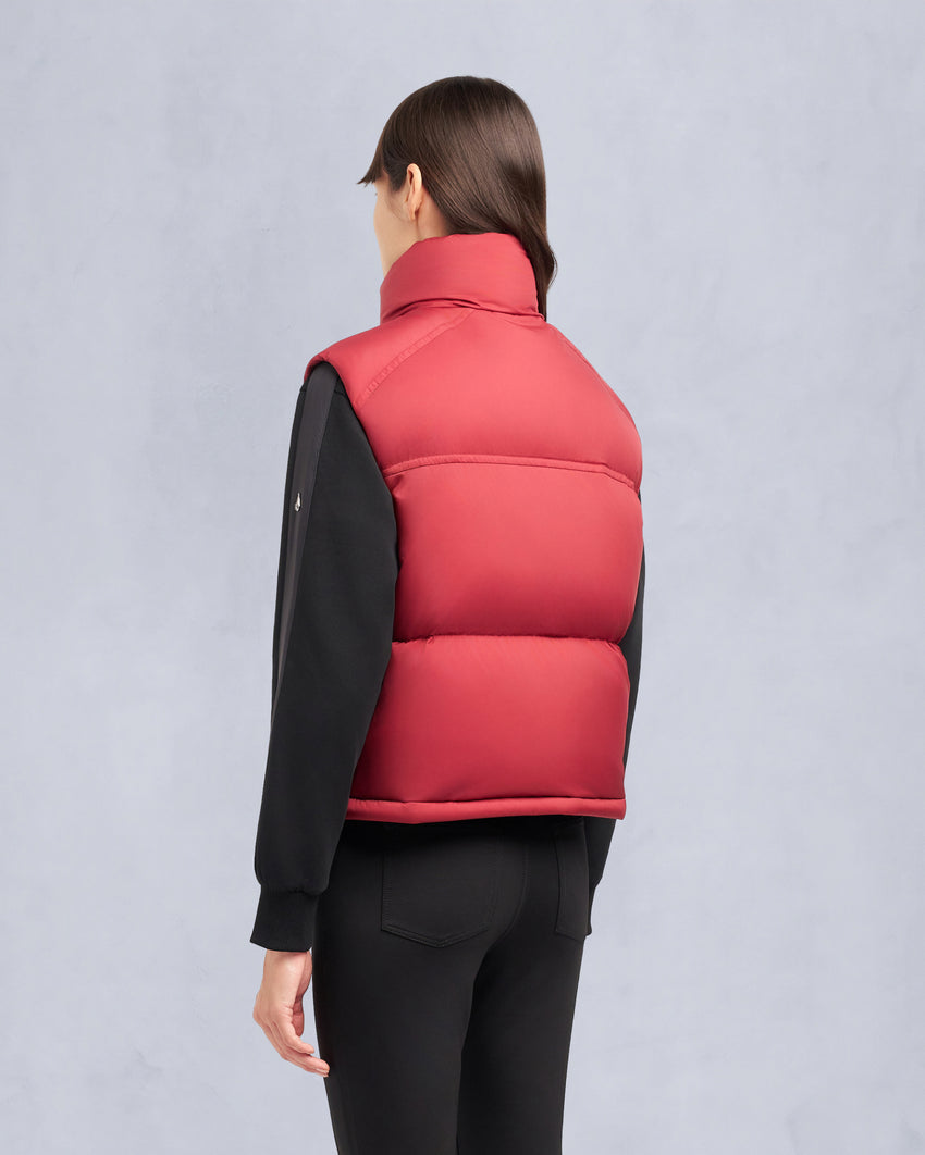 AKAI PUFFER VEST-ALABASTER