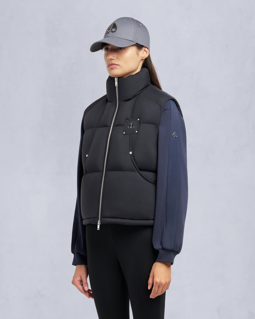 AKAI PUFFER VEST-ALABASTER