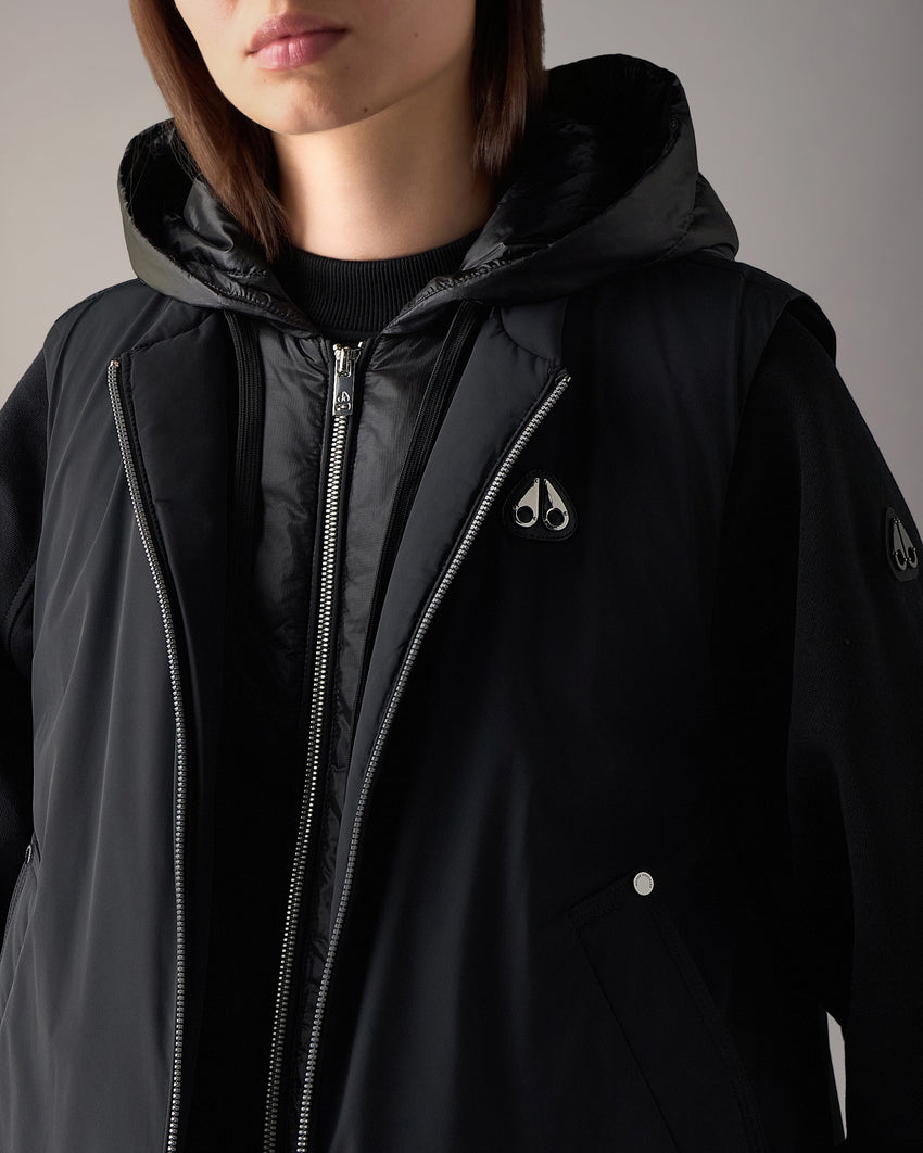 TEGAN VEST-BLACK