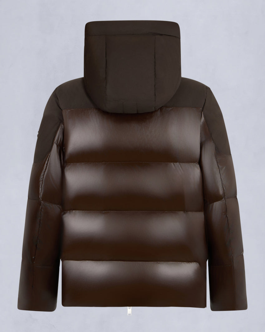 BRIAR 3Q PUFFER-ESPRESSO