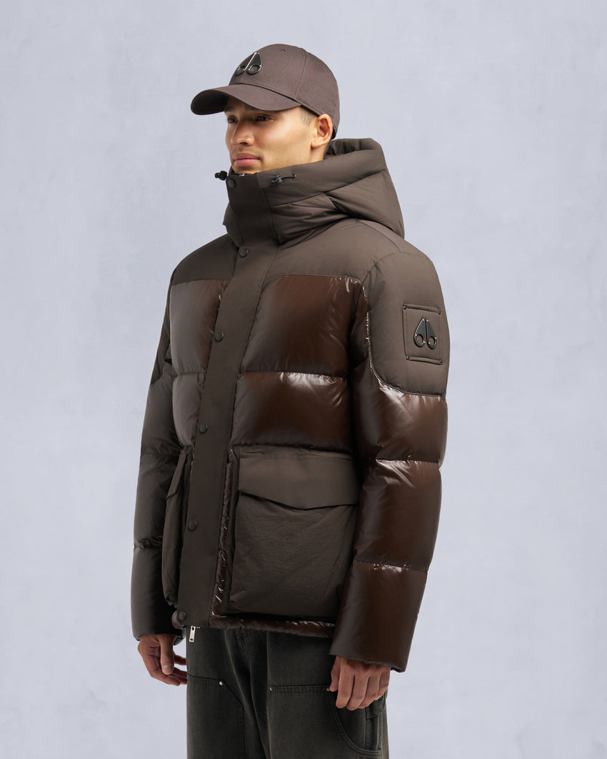 BRIAR 3Q PUFFER-ESPRESSO