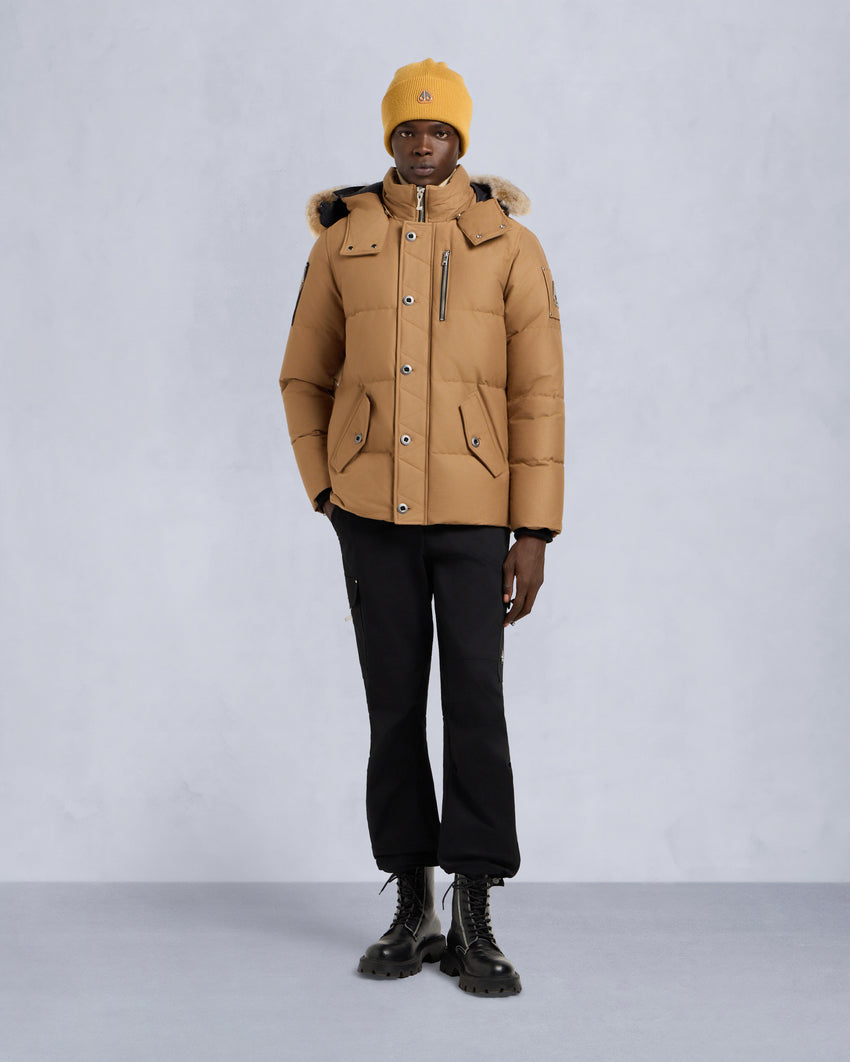 ORIGINAL SHEARLING TRIM 3Q JACKET-BLUESTONE/BLACK